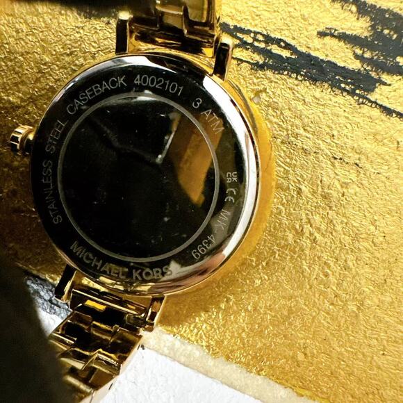 Michael Kors MK4399 Charley Crystal Gold Dial Ladies Watch main image 4
